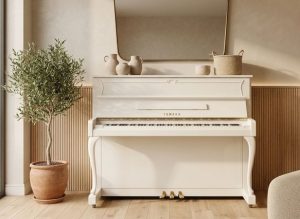 פסנתר YAMAHA W116 לבן